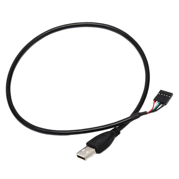 Computer Cables & Connectors 10 Pin Motherboard Female Header to 2 USB 2.0 Female Adapter Cable 50cm USB Cable Length Computer Cables & Connectors 10 Pin Motherboard Female Header to 2 USB 2.0 Female Adapter Cable 50cm USB Cable Length